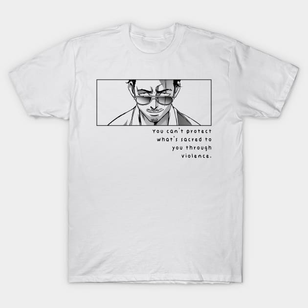 Tatsu - The way of the househusband quote T-Shirt by SirTeealot